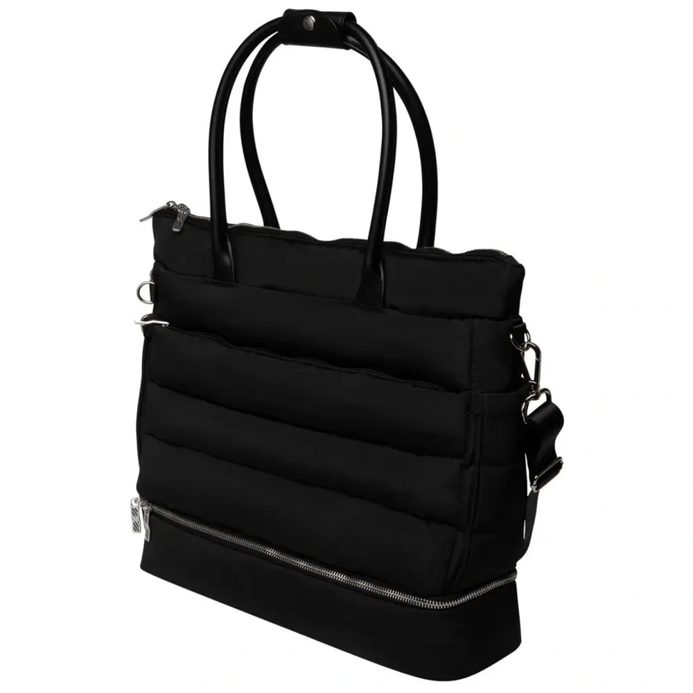 iPack Puffy Tote- NWT- Unisex- Black - Picture 3 of 5